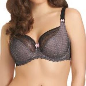 Freya Gem bra, 30F, black/pink